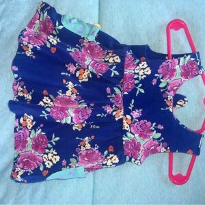 Matilda Jane Blue Floral Tank Top